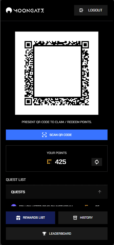 TOKEN2049 Quest App V2 screen 2